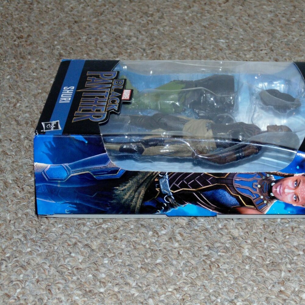 2018 Hasbro Marvel Legends Black Panther 6" Shuri Figure MIB Brand New BAF Hulk - Picture 3 of 10